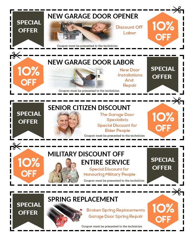 5 Star Garage Doors Sylmar, CA 818-748-9227 - CouponSet15-five